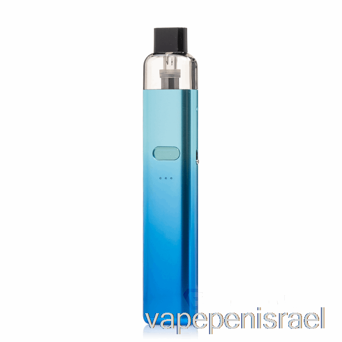 חד פעמי Vape Israel Geek Vape Wenax K2 18w Pod System כחול מבריק